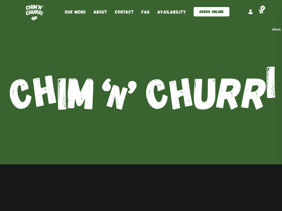 Chimnchurri website screenshot
